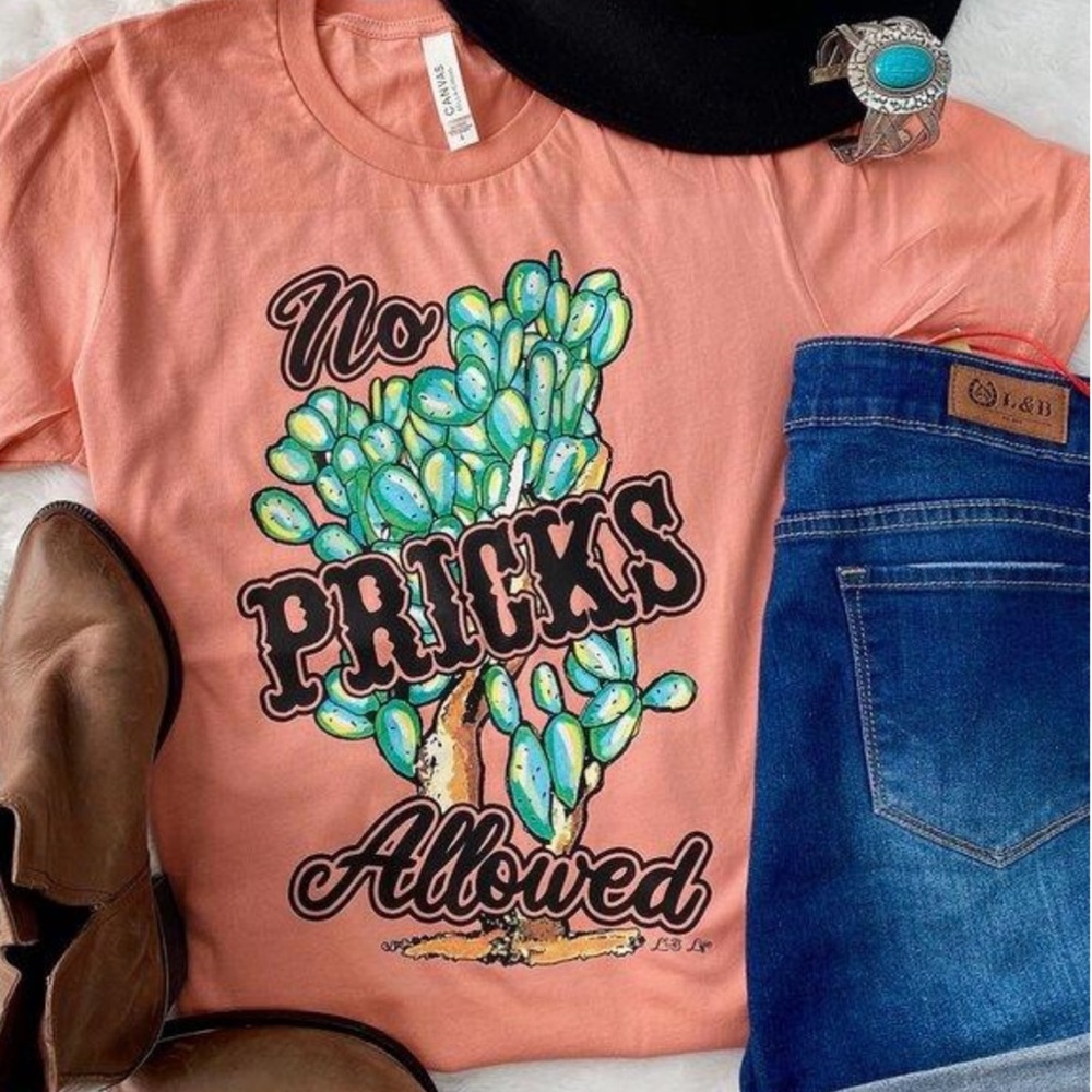 🌵No Pricks Allowed Tee🌵